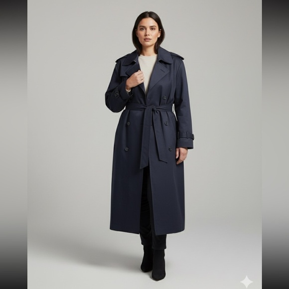 Vintage Oscar de la Renta Oversized Trench - Picture 2 of 9